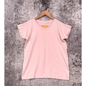 SKARGORN Shirt XS Womens Pink Tee Short Sleeve